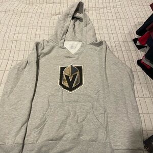Fanatics Light Gray Vegas Golden Knights Hoodie